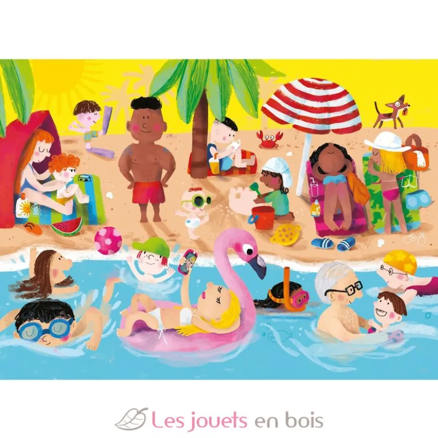 Livre puzzles en bois Les 4 saisons - Dès 2 ans - Vilac