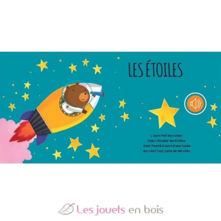 Livre sonore L'Espace - Sassi Junior
