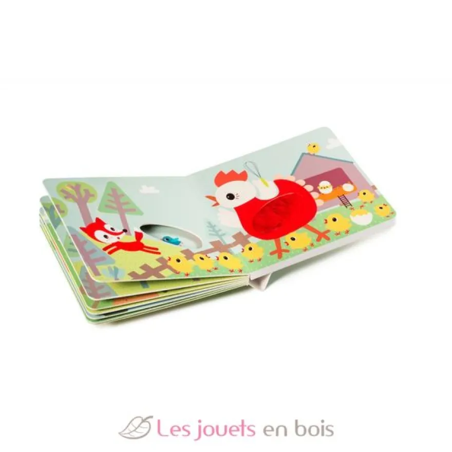 Livre tactile et sonore Ferme - Lilliputiens