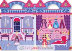 Livret d'autocollants reliefs repositionnables princesses - Melissa & Doug