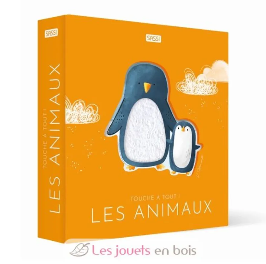 Livre Touche à tout - Les Animaux - Sassi Junior