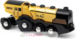Locomotive Multifonctions dorée - Brio