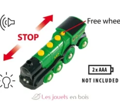 Locomotive Multifonctions verte - Brio