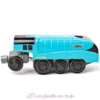 Locomotive à piles Mallard bleue - Bigjigs Toys
