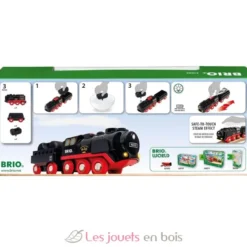 Locomotive à piles à vapeur - Brio