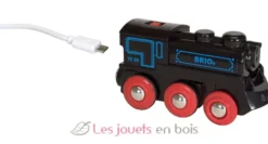 Locomotive rechargeable avec mini câble - Brio