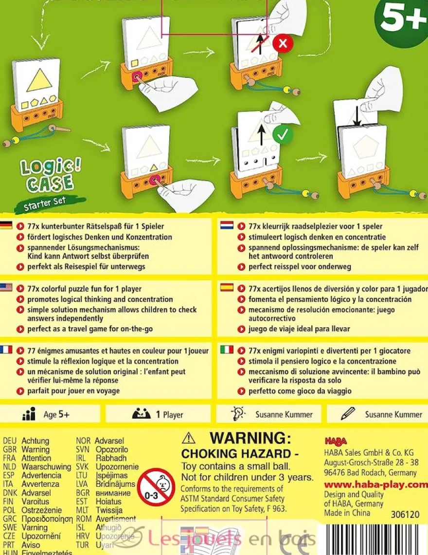 Logic Case Starter Set 5+ - Haba