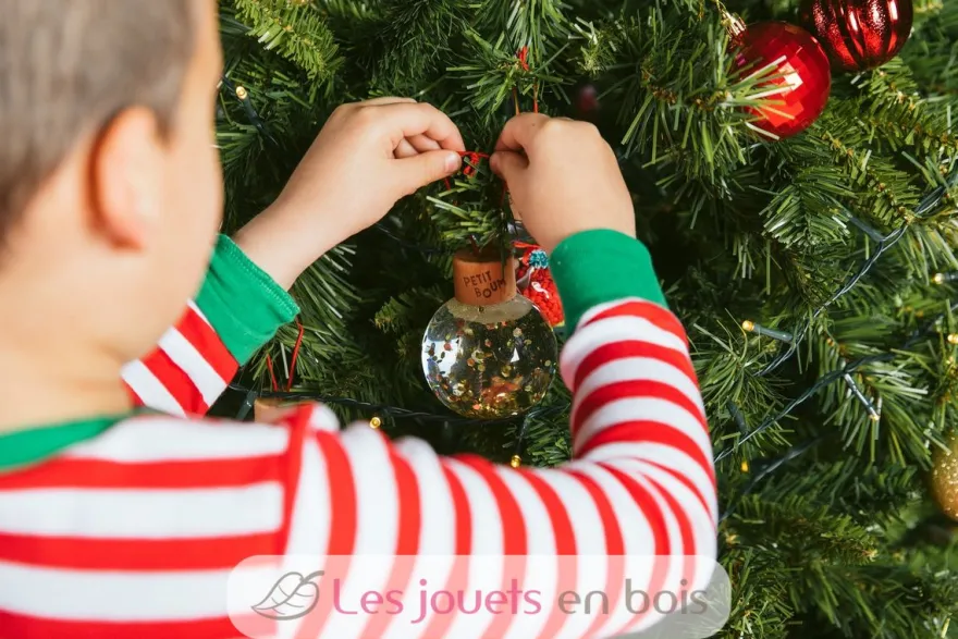 Lot de 3 boules de Noël sensorielles - Petit Boum