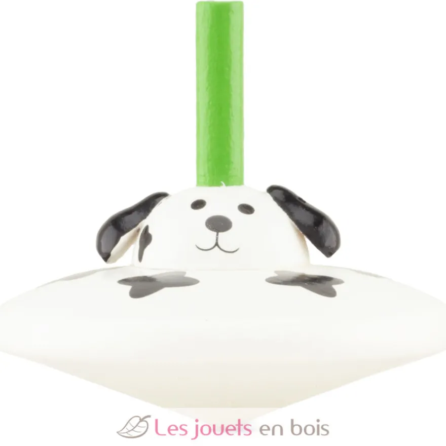 Lot de 6 toupies animaux - Ulysse