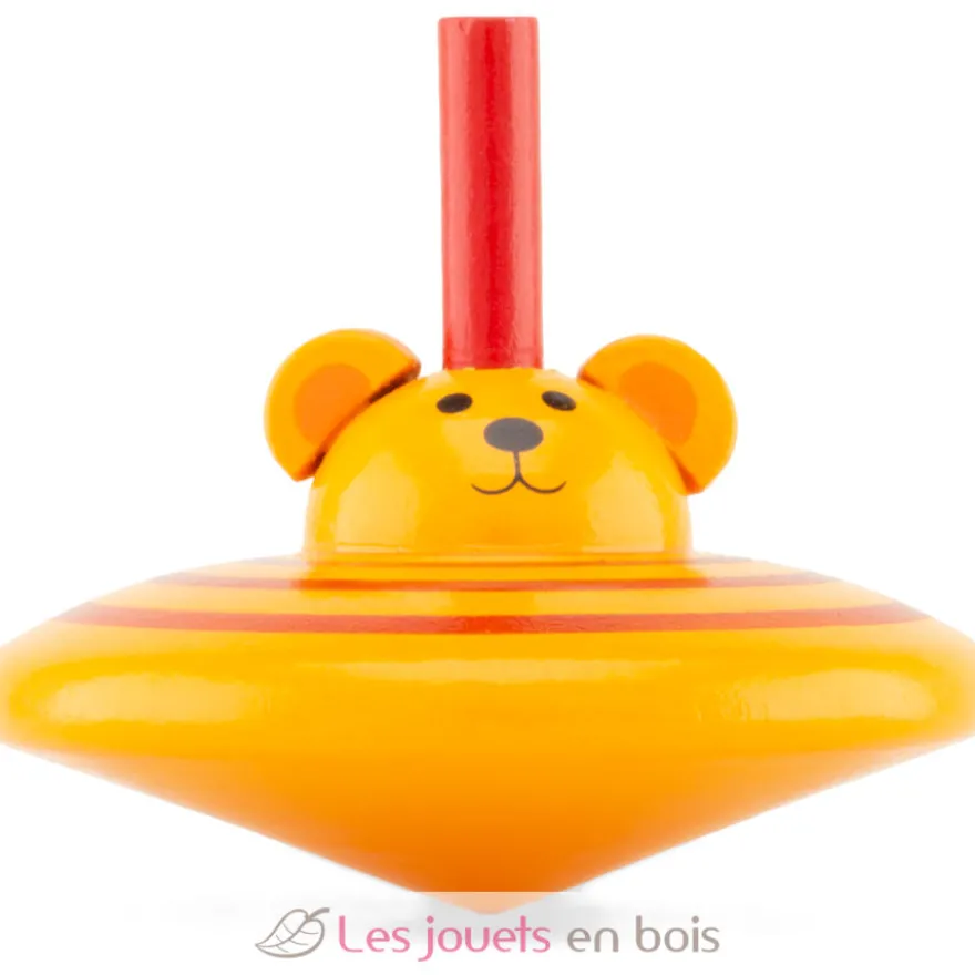 Lot de 6 toupies animaux - Ulysse
