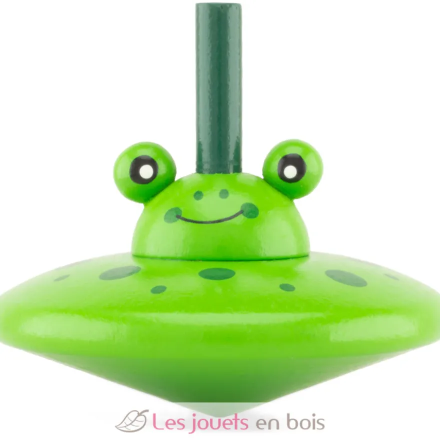 Lot de 6 toupies animaux - Ulysse