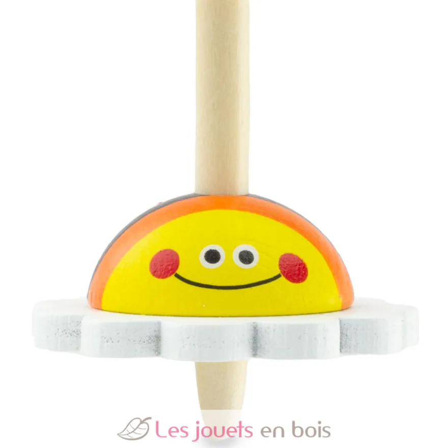 Lot de 6 toupies bébêtes - Ulysse