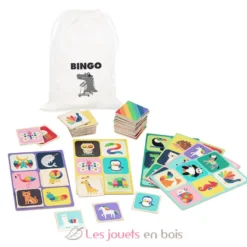 Loto en bois Animaux arc-en-ciel par Andy Westface - Vilac