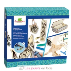 Lovely box - Maquettes et pyrogravure Celtique - Dès 8 ans - Sycomore
