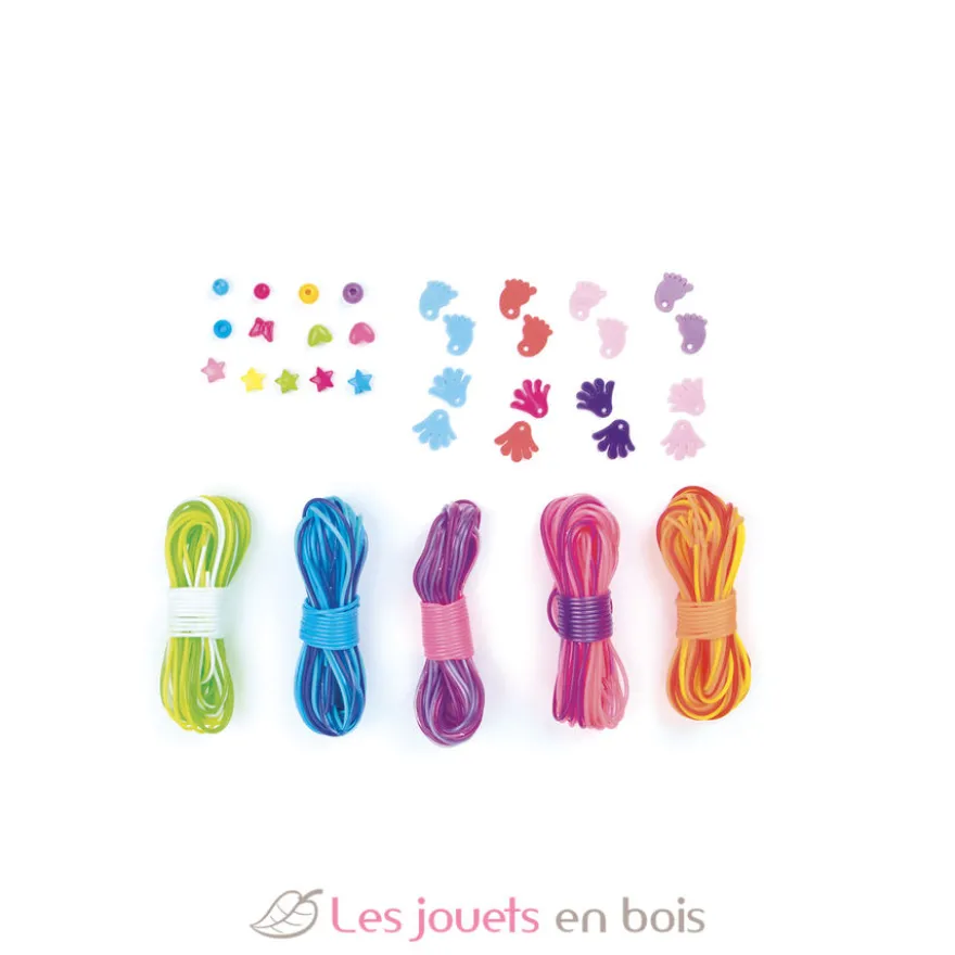 Lovely box - 5 Techniques de scoubidou - Dès 7 ans - Sycomore