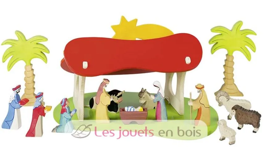 L'étable pour figurine - Holztiger