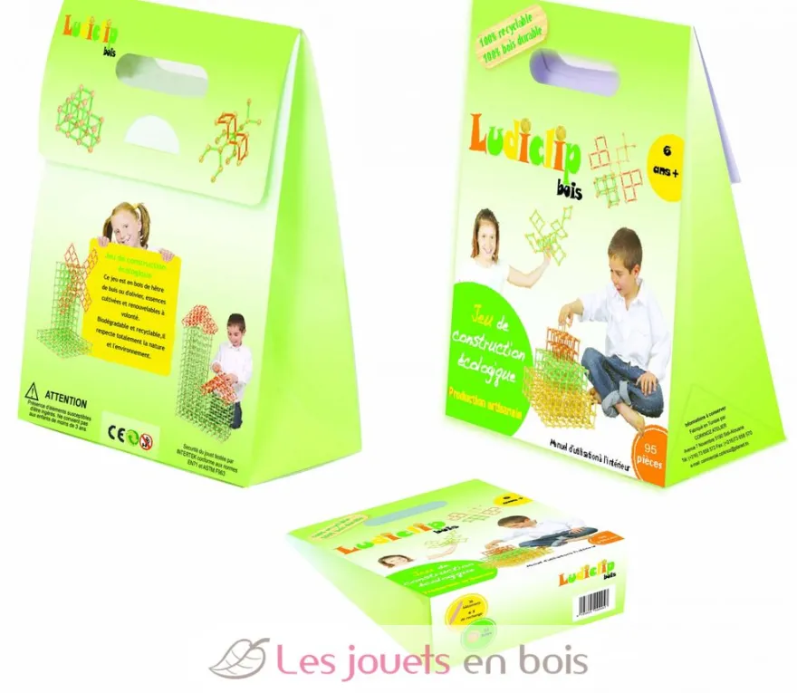 Ludiclip Dés - 95 pièces - Corknoz