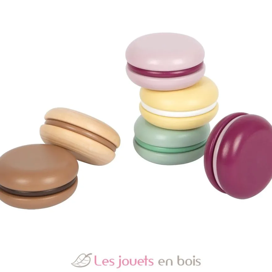 Macarons en bois Fresh multicolores - Small foot