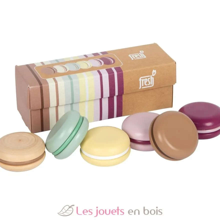 Macarons en bois Fresh multicolores - Small foot
