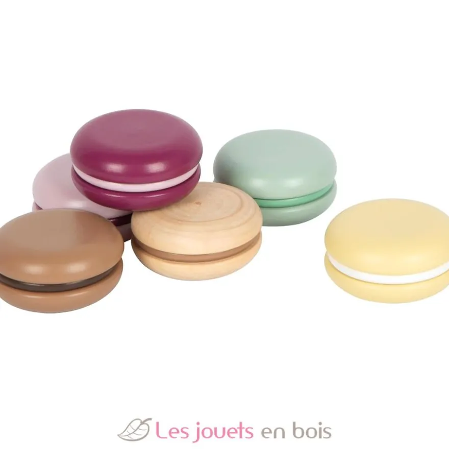 Macarons en bois Fresh multicolores - Small foot