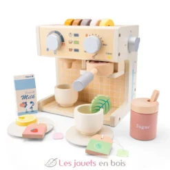 Machine à café en bois 20 pcs - New Classic Toys