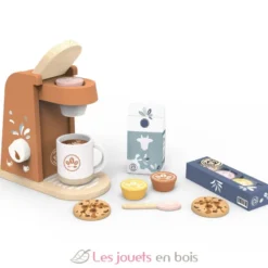 Machine à café en bois - 10 pièces - Speedy Monkey