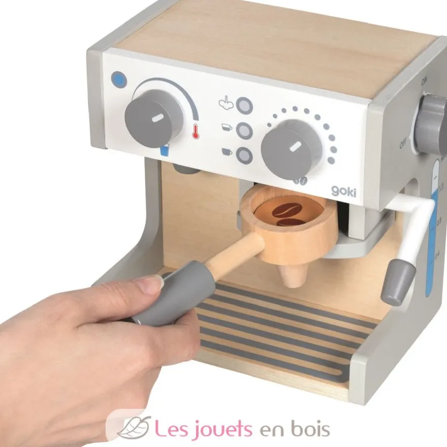 Machine à café et à thé blanche et grise - Goki