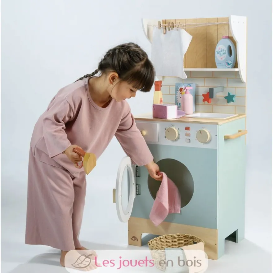 Machine à laver en bois - Tender Leaf Toys