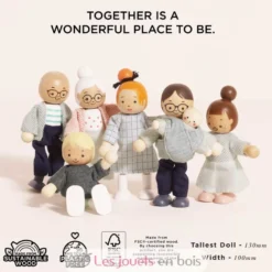 Ma famille de poupées - Le Toy Van