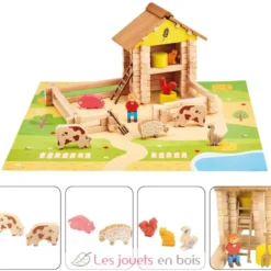 Ma ferme en bois 95 pièces - Jeujura