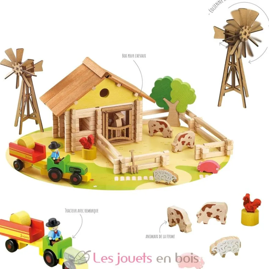 Ma ferme en bois 145 pièces - Jeujura