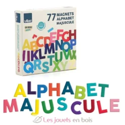 Magnets alphabet majuscule 77 pcs - Vilac