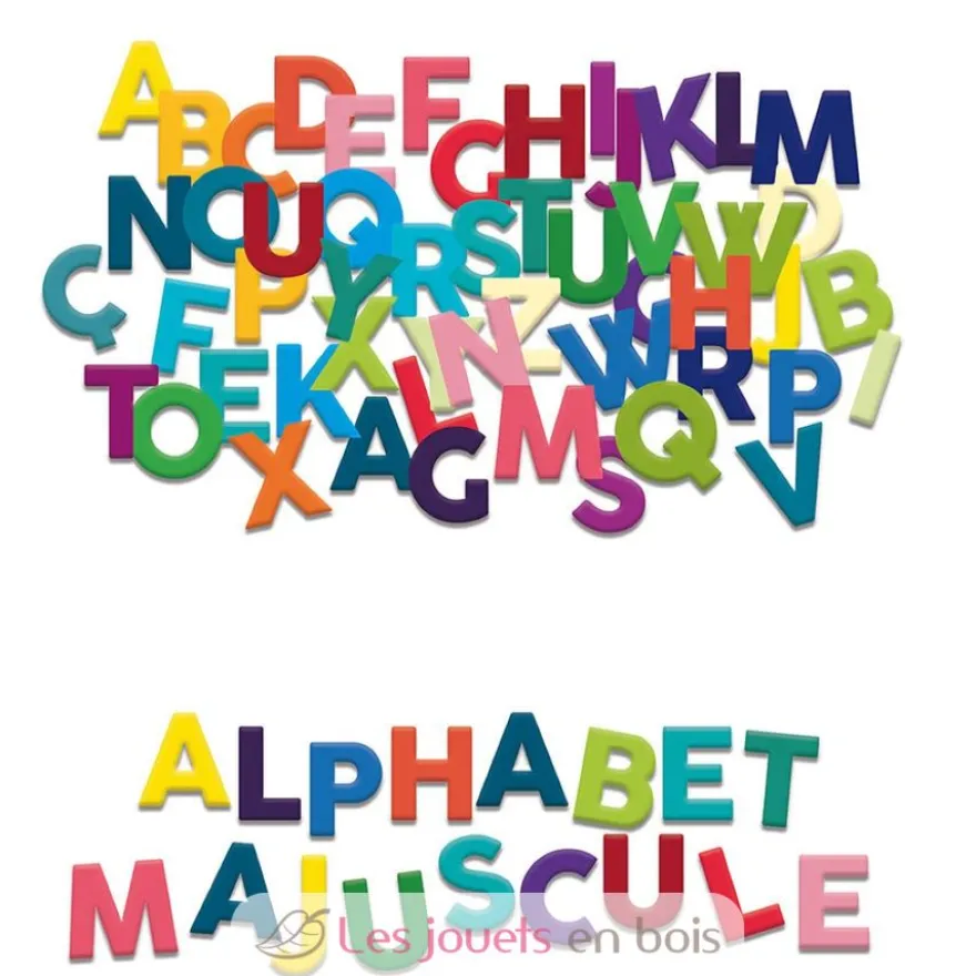 Magnets alphabet majuscule 77 pcs - Vilac