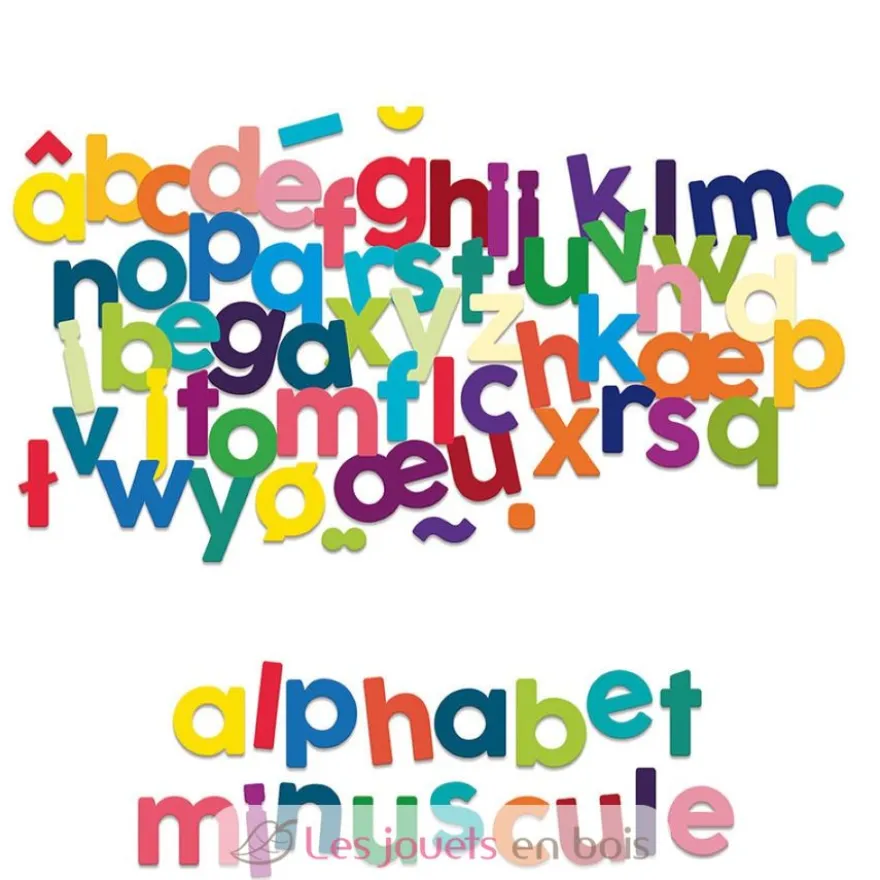 Magnets alphabet minuscule 80 pcs - Vilac