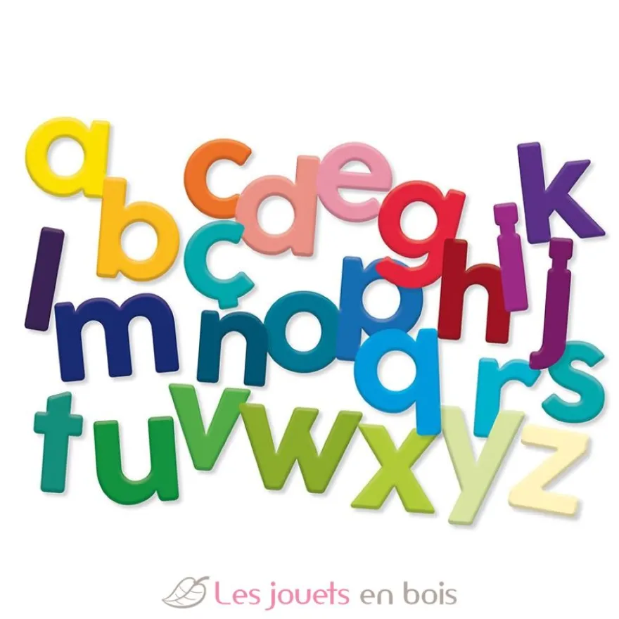 Magnets alphabet minuscule 80 pcs - Vilac