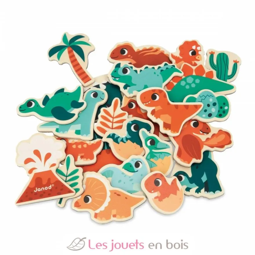 Magnets Dino 24 pièces - Janod