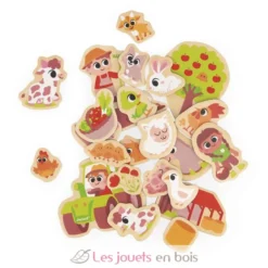 Magnets Ferme 24 pièces - Janod