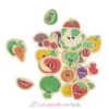 Magnets Fruits et Légumes 24 pièces - Janod