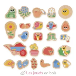 Magnets Jardin 24 pièces - Janod
