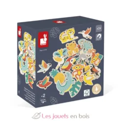 24 magnets tropicaux Tropik - Janod