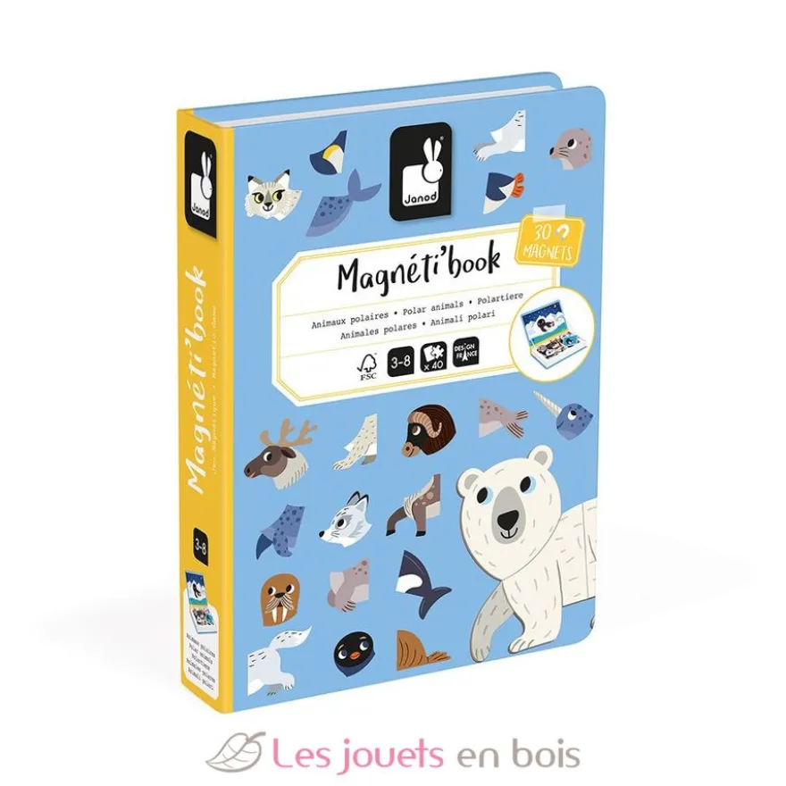 Magnéti'book Animaux Polaires - Janod