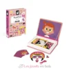 Magnéti'book Crazy Faces fille - Janod