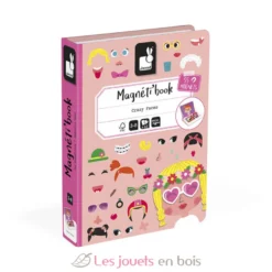 Magnéti'book Crazy Faces fille - Janod