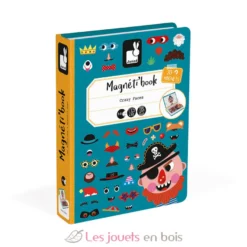 Magnéti'book Crazy Faces - Janod
