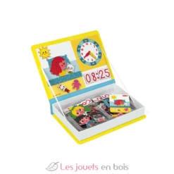 Magnéti'book J'apprends l'heure - Janod