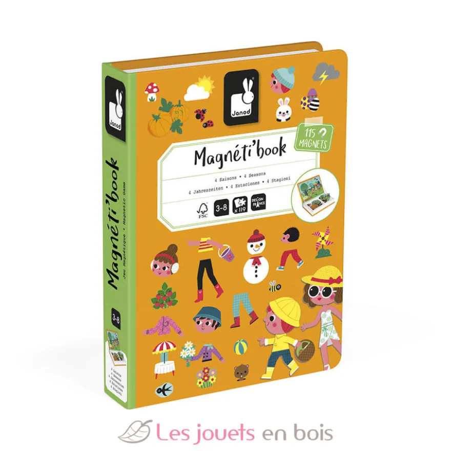 Magnéti'book 4 saisons - Janod