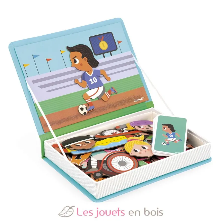 Magnéti'book Sports bleu - Janod