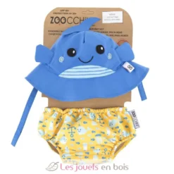 Maillot et Chapeau Baleine (12-24M) - Zoocchini