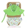Maillot et Chapeau Crocodile (12-24M) - Zoocchini