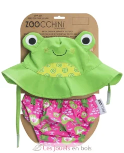 Maillot et Chapeau Grenouille (3-6M) - Zoocchini